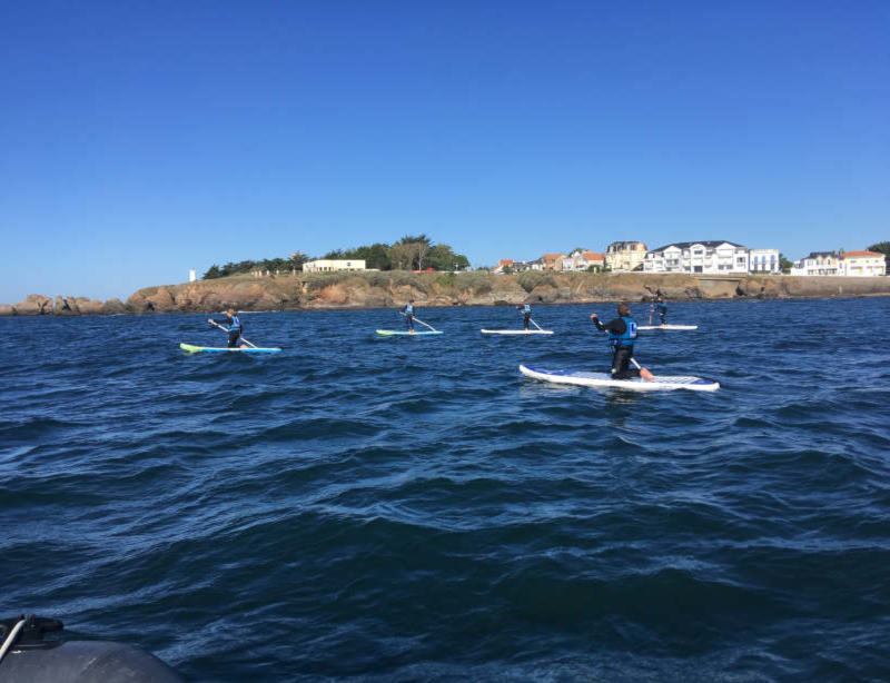 séance de paddle board st gilles croix de vie