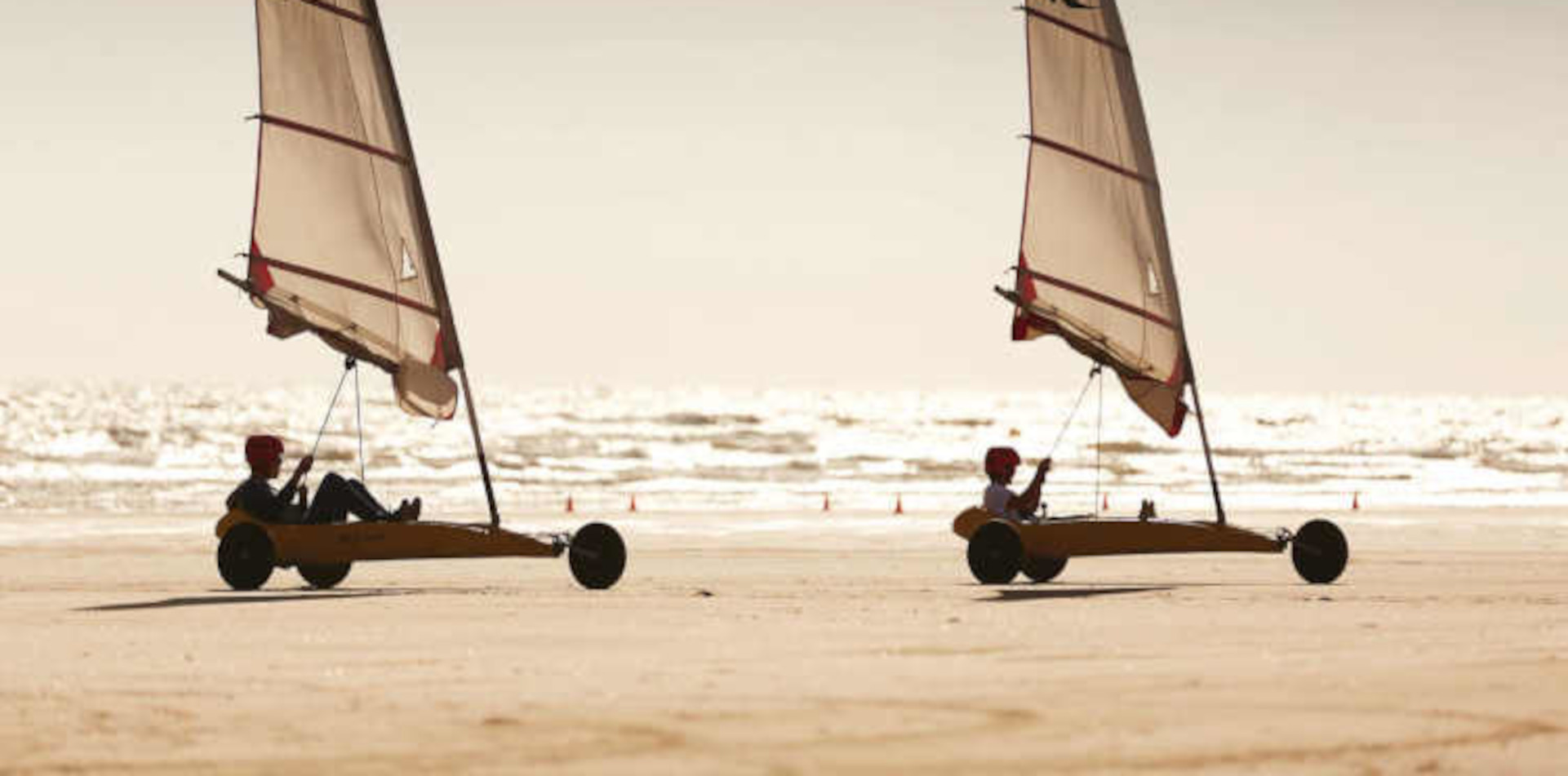 séance de char à voile