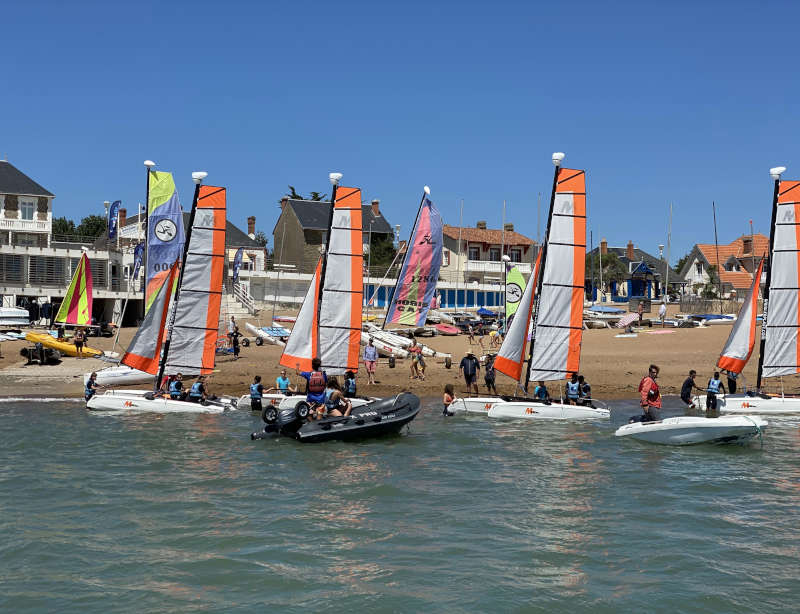 stage voile estivale