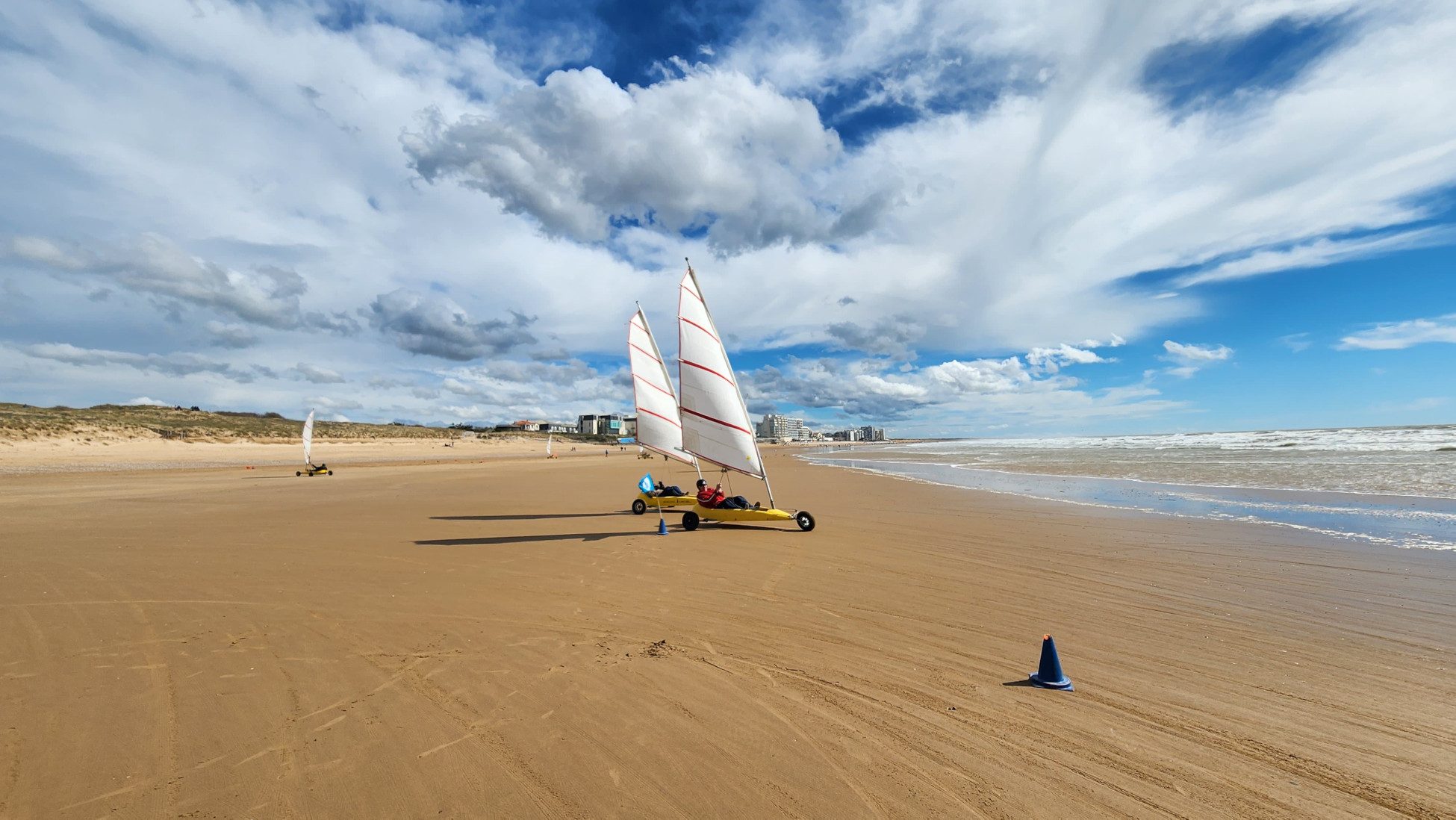 Grande plage Char à voile